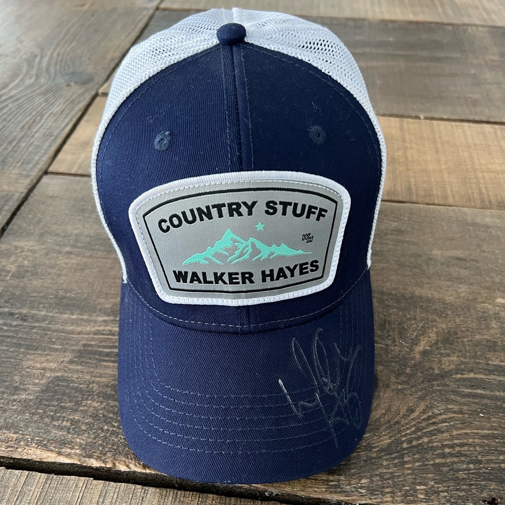 Walker Hayes Country Stuff signed baseball cap